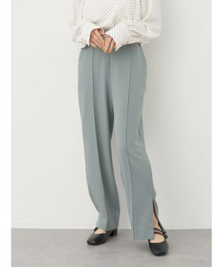 earth music&ecology ２ｗａｙピンタックテーパードパンツ Mint