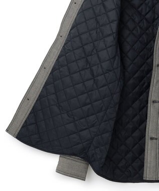 J.PRESS MEN ヘリンボンCPOジャケット ネイビー系9