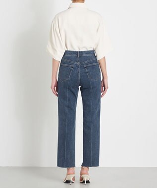 NAVE 【ReNAVE　洗える】アセテートギャバシャツ オフホワイト