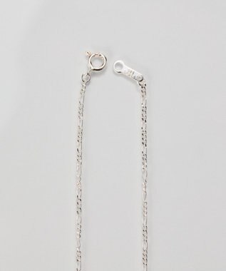 Phoebe 【SV925】シルキーシャインフィガロチェーンネックレス シルバー