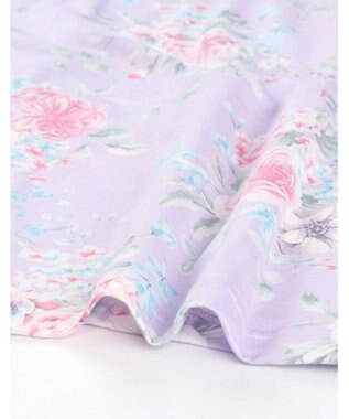 Wing パジャマ 綿100%(本体) 天竺素材 長袖 長ズボン レディース EP8041 ウイング／ワコール パープル