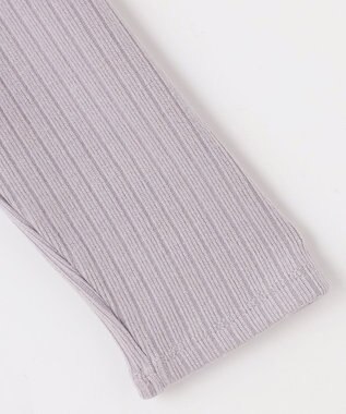 組曲 KIDS 【150-160㎝】ファー トレーナー ライトグレー系