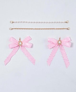 WEGO 【痛バ＆推し活グッズ】きらめきDIYパールリボンセットS ライトピンク
