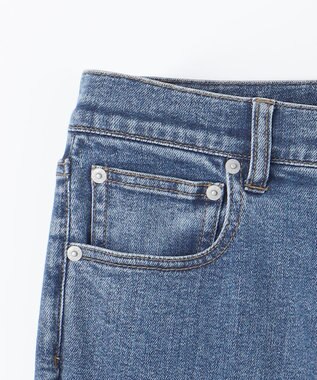 NAVE 【ReNAVE　洗える】ストレッチデニム ブルー