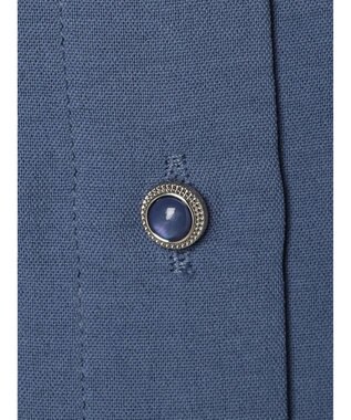 Green Parks ・ＥＬＥＮＣＡＲＥ　ＤＵＥ　バックプリーツブラウス Blue