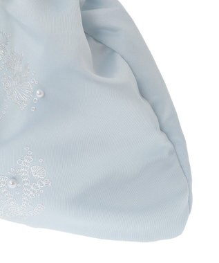 Maison de FLEUR シーシェルプリントリボン2Wayバッグ Light Blue