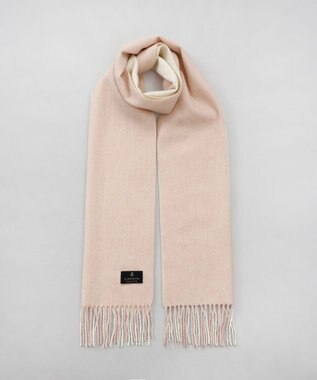 AURORA LANVIN COLLECTION（ランバン コレクション） カシミヤ１００％マフラー ピンク