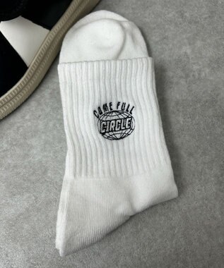 WEGO 刺繍ハイアンクルソックス2（HA）