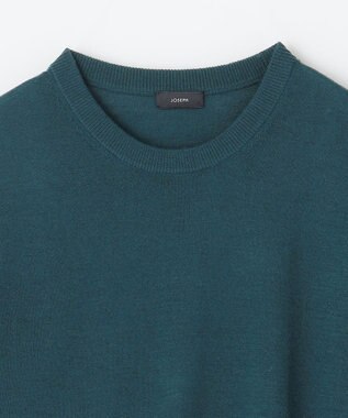 JOSEPH HOMME エッセンシャルメリノ　クルーネック ピーコックグリーン系