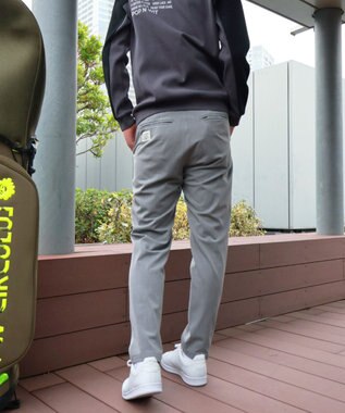 PW CIRCULUS 【MEN】ウールライク テーパードパンツ  ゴルフ グレー系