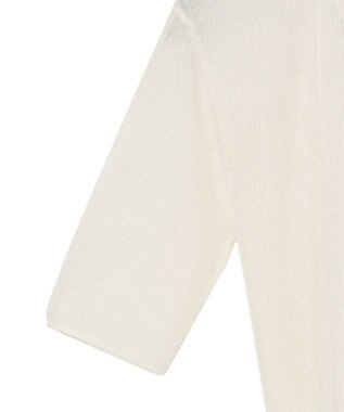 JOSEPH クリスピーレーヨン　ショートスリーブニット Ivory