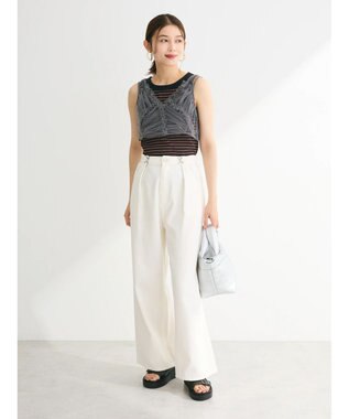 Green Parks ・ＥＬＥＮＣＡＲＥ　ＤＵＥ　フリルチュールビスチェ Charcoal Gray