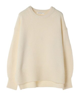 AMERICAN HOLIC サイドスリット袖ボリュームニットプルオーバー Ivory