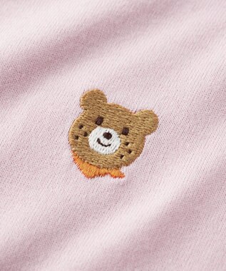 MIKI HOUSE HOT BISCUITS 【70-120cm】【Everyday Series】ワンポイント 半袖Tシャツ チェリーピンク