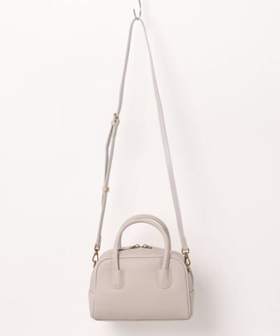 style code [Lyrss/リルス]牛革　ボストンバッグ アイボリー