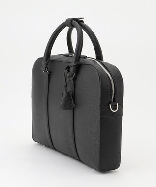 JOSEPH HOMME シンセティックシュリンクレザー  ブリーフバッグ ブラック系