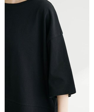 Green Parks バックスリットカットチュニック Black