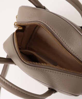 style code [Lyrss/リルス]牛革　ボストンバッグ ベージュ