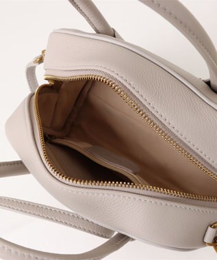 style code [Lyrss/リルス]牛革　ボストンバッグ アイボリー