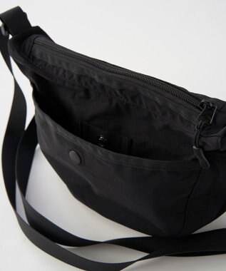 OP／FILA 【Kappa】三日月形 ショルダーバッグ ブラック