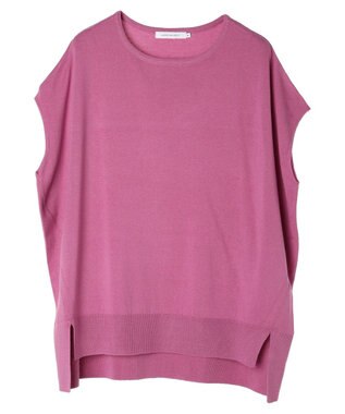 AMERICAN HOLIC 前振りニットフレンチスリーブプルオーバー Pink