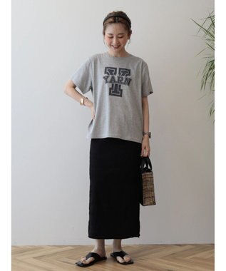 AMERICAN HOLIC アルファベット　ＴＥＥ2 Gray Mixture