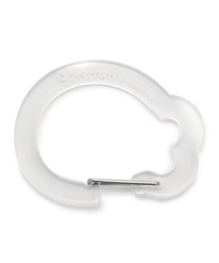 Mother garden しろたん アクリルカラビナ 《クリア》 単品 クリア