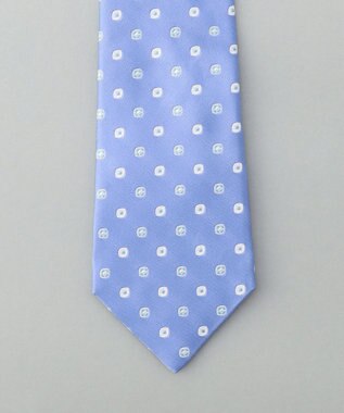 GOTAIRIKU GOTAIRIKU別注【日本製】シルク ネクタイ_小紋柄 サックスブルー系8