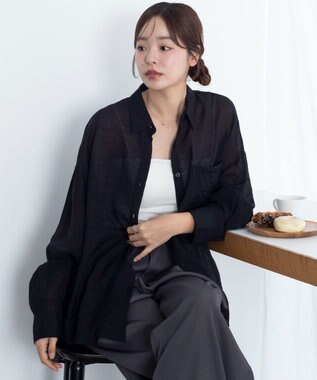 WEGO 【2026年春夏新作】シアーシャツ