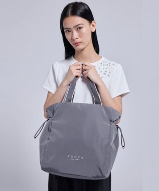 TOCCA ETTORE BAG トートバッグ【WEB&一部店舗限定・A4サイズ対応】 ライトグレー系