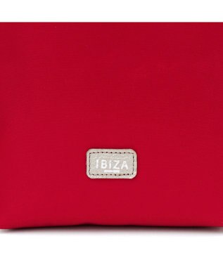 IBIZA ビコロール　ナイロン　ショルダーバッグ(S) 赤