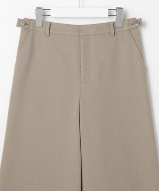 J.PRESS LADIES 【WEB限定カラーあり】ツムギートflannel クロップド パンツ ベージュ系