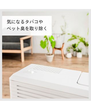 YAMATO テーブル＆キッチン 【TWINBIRD】パーソナル加湿空気清浄機  ホワイト  AC-4252W ホワイト