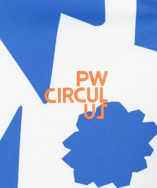 PW CIRCULUS 【WOMEN】ＤＯＶＥ柄モックネック ゴルフウェア レディース スカイブルー系5