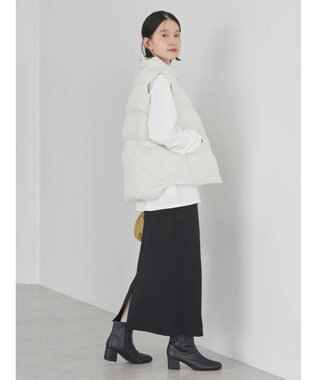 AMERICAN HOLIC キルポカリバーシブルショートベスト Ivory