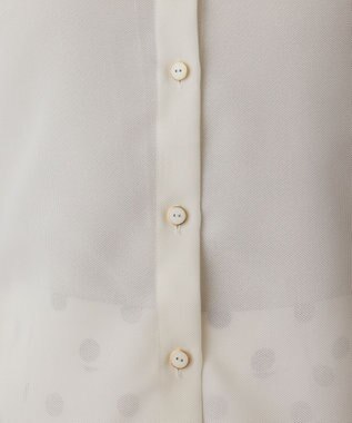 GRACE CONTINENTAL シアーメッシュノースリーブ キナリ