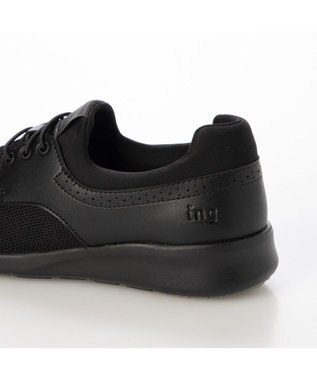 ing <ing>メッシュスニーカー ブラック