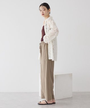 AMERICAN HOLIC レース長袖シャツ Ivory