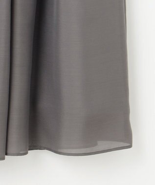 自由区 S シアー スカート セピア