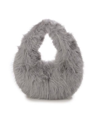 UNBILLION カカトゥ kakatoo / オーバルファーバッグ GY