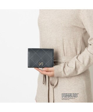 CLATHAS CLATHAS×PEANUTS 二つ折り財布 ネイビー