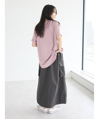 CRAFT STANDARD BOUTIQUE カーゴバルーンナロースカート Charcoal Gray