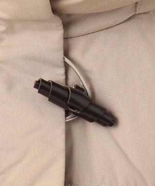 J.PRESS LADIES L ブラッシュドマルチポリ ロング ダウン コート ベージュ系