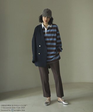 Green Parks ＧＲＥＥＮＷＩＣＨ　ＰＯＬＯ　ＣＬＵＢポロシャツ Brown