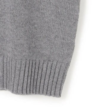 BEIGE， 【洗える・VERY NaVY12月号掲載】CHESTER / フェイクファークルーネックニット Md.Gray