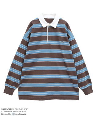 Green Parks ＧＲＥＥＮＷＩＣＨ　ＰＯＬＯ　ＣＬＵＢポロシャツ Brown