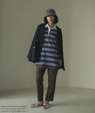 Green Parks ＧＲＥＥＮＷＩＣＨ　ＰＯＬＯ　ＣＬＵＢポロシャツ Brown