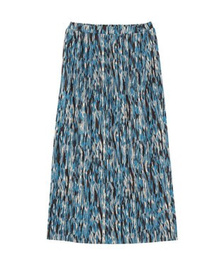 Green Parks 柄プリーツスカート