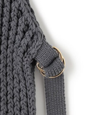 BEIGE， 【S-size】MALLOW / ニットベスト Slate