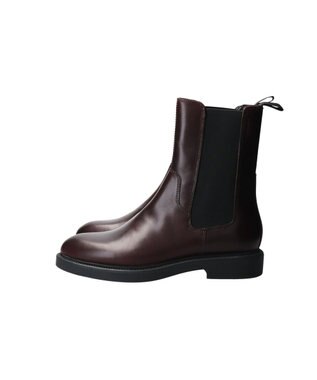 INTER-CHAUSSURES 【VAGABOND】ラウンドトウサイドゴアショートブーツ ダークブラウン